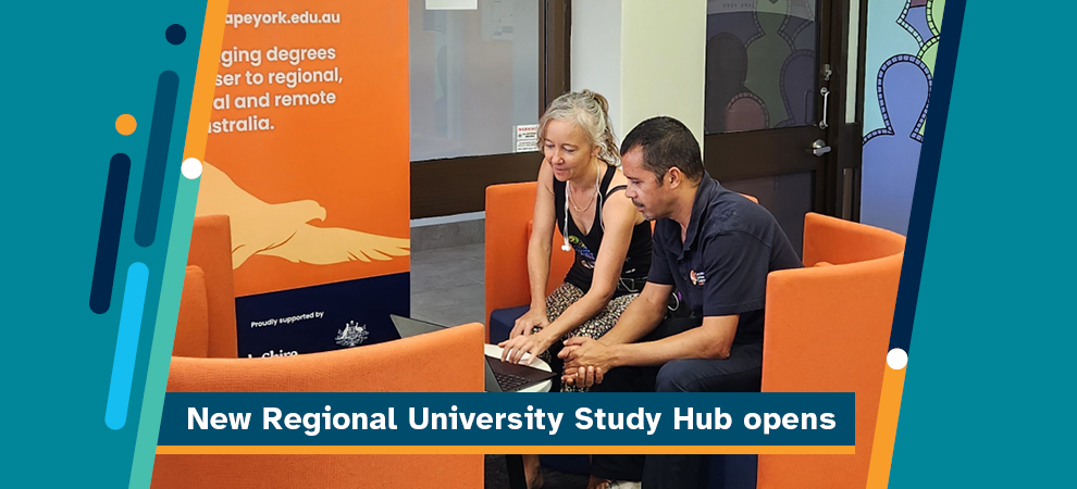 New Regional University Study Hub opens in Cooktown Banner image
