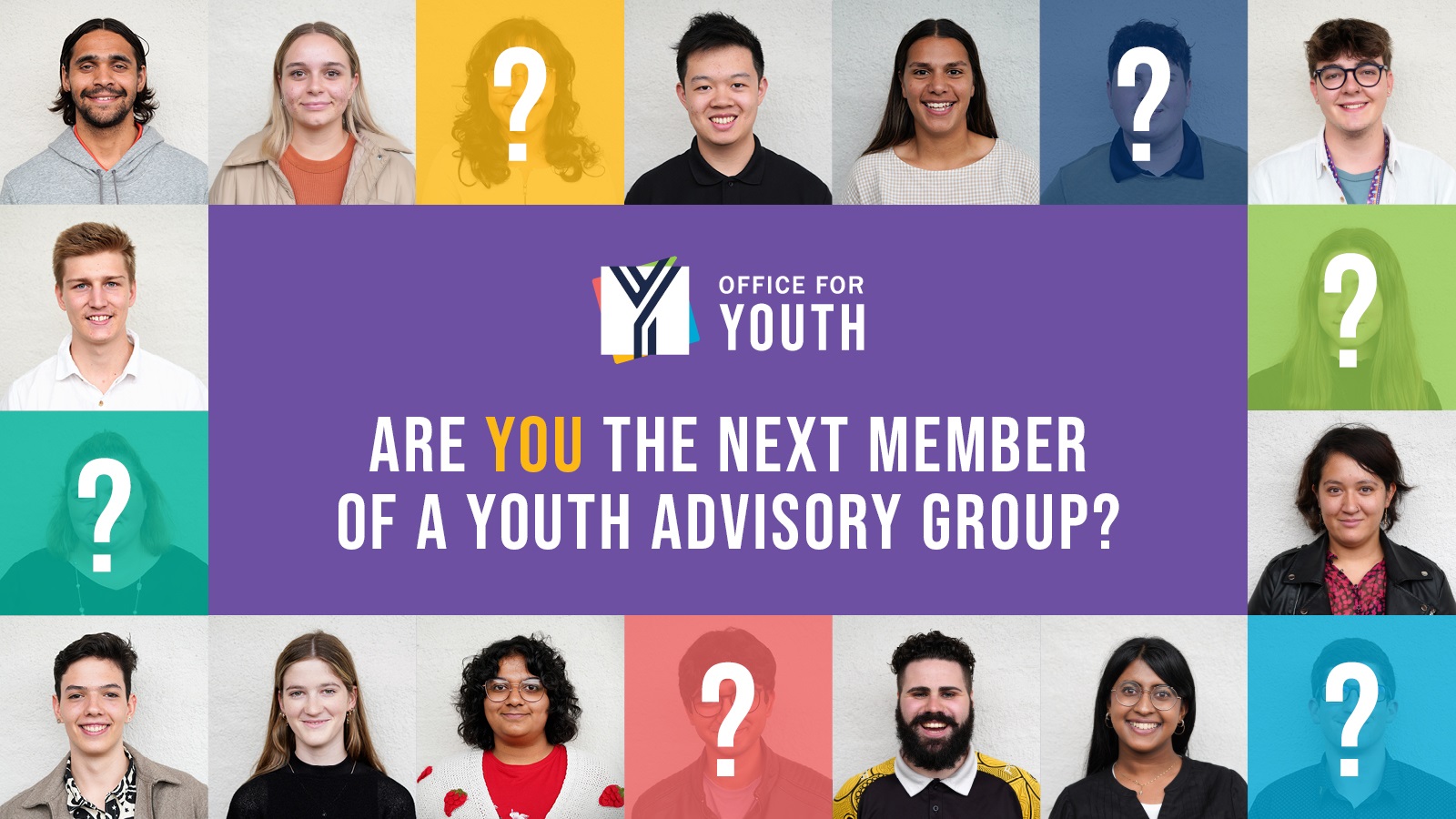 Youth Advisory Group Applications 2024 newsletter banner