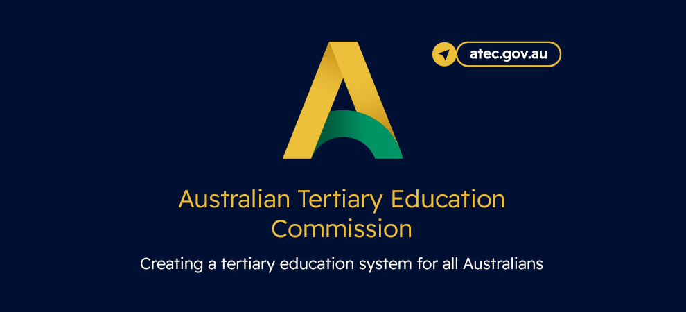 Australian Tertiary Education Commission (ATEC) Banner