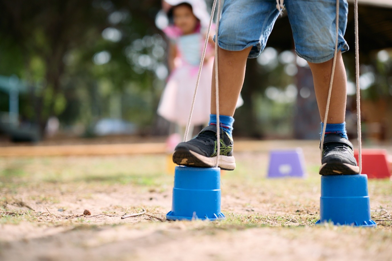 image of child playing