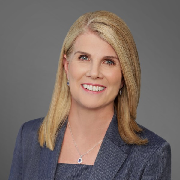 Image of Sharon Schimming looking and smiling at the camera