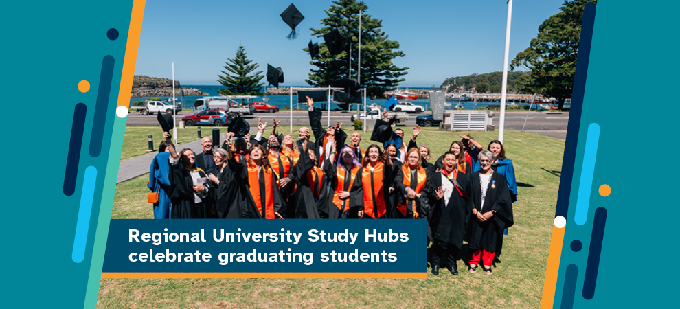 Regional University Study Hubs celebrate graduating students