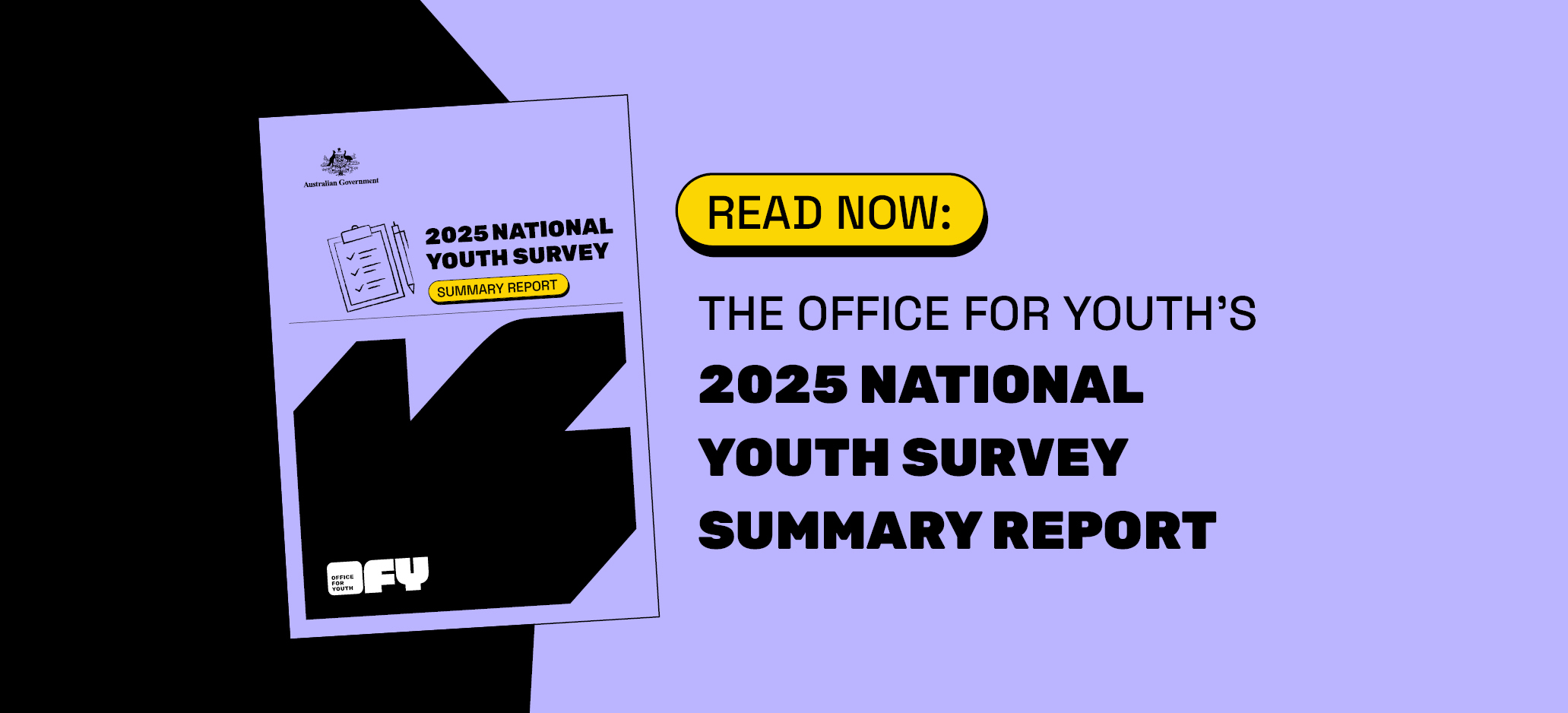 Read Now: The office for youth's 2025 national youth survey summary report
