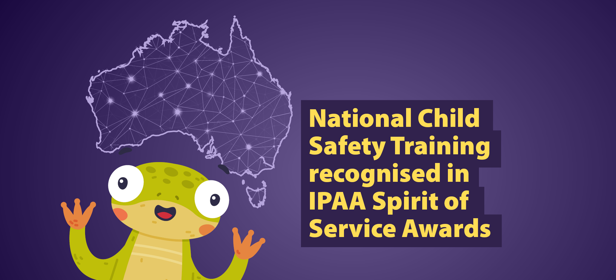 National Child Safety Training recognised in IPAA Spirit of Service Awards 