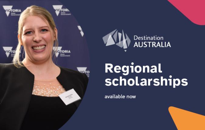 Destination Australia - Regional scholarships 