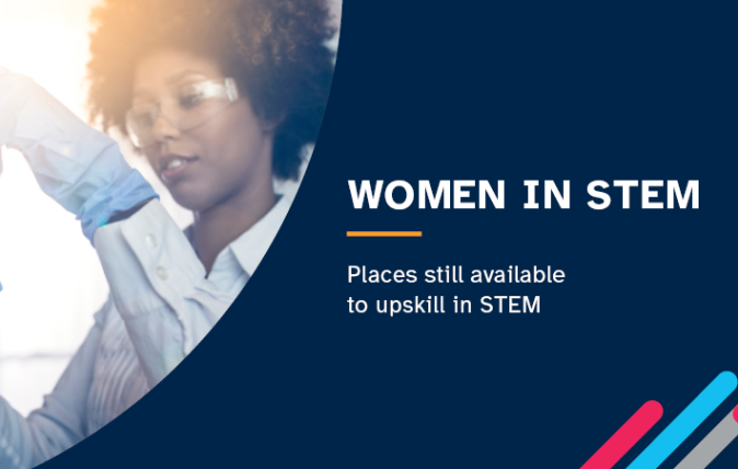 Women in STEM Newsroom Banner