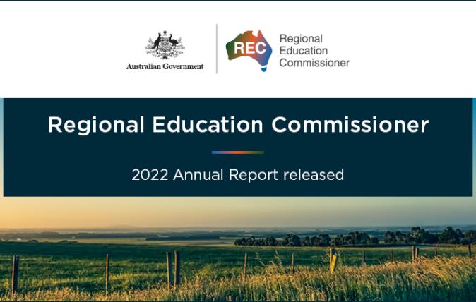 Regional Education Commissioner 2022 Annual Report now available Banner Image