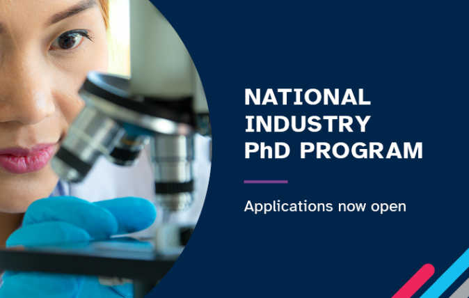 National Industry PhD Program Round 2 Newsroom Banner
