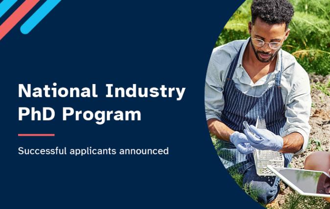National Industry PhD Applicants Announcement