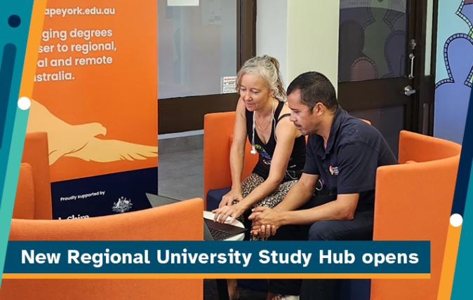 New Regional University Study Hub opens in Cooktown Banner image
