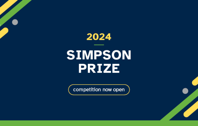 Simpson Prize Newsroom Article Banner