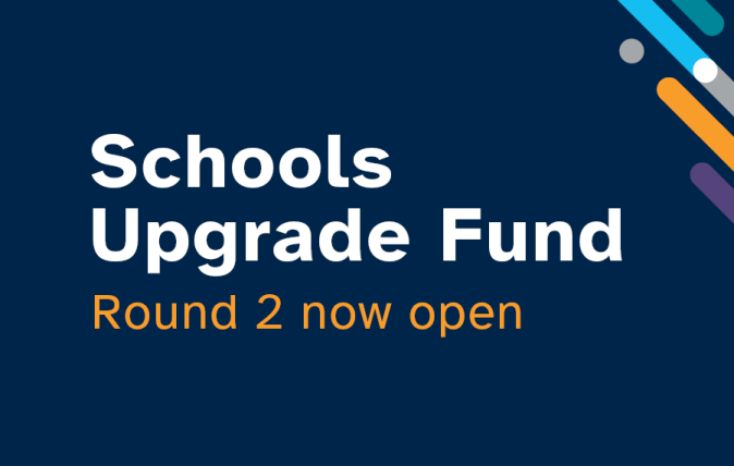 Schools Upgrade Fund - Round 2 Web tile