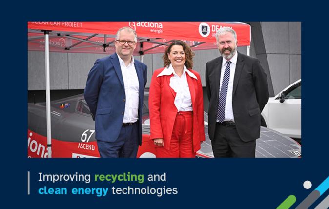 Improving recycling and clean energy technologies