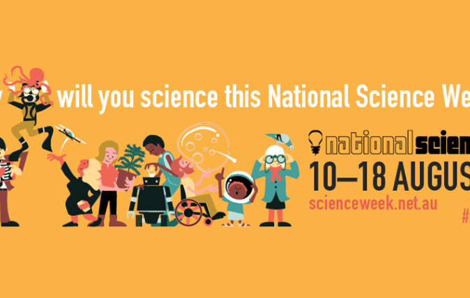 National science week Newsroom Banner - Decorative