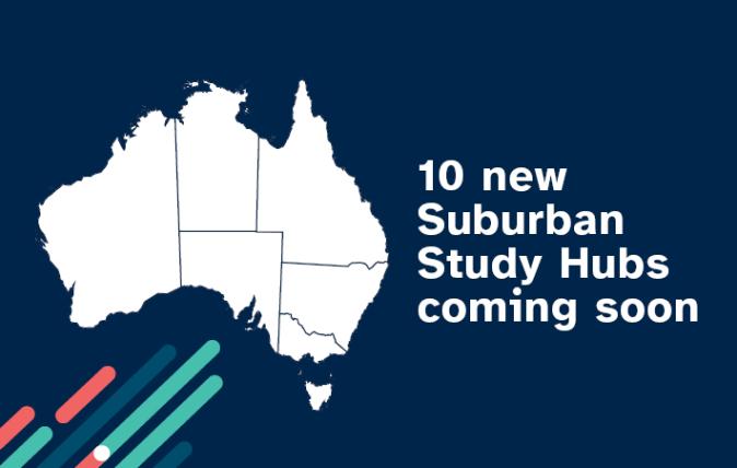 10 new suburban study hubs coming soon