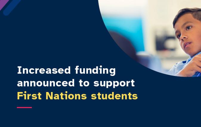Increased funding to support First Nations student's newsroom banner