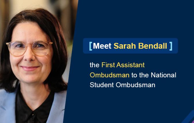 Meet Sarah Bendall the First Assistant Ombudsman to the National Student Ombudsman