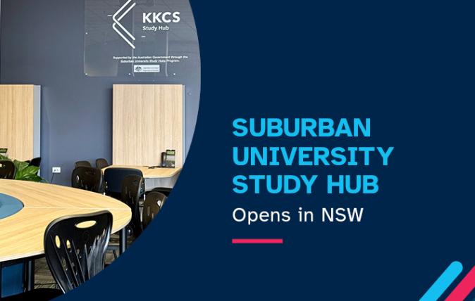Suburban University Study Hub Banner (Decorative)