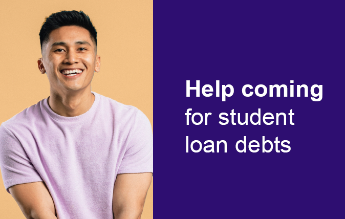 Help coming for student loan debts tile