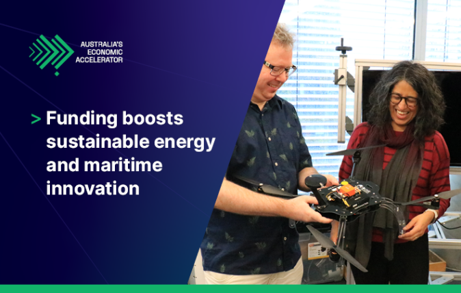 Funding boosts sustainable energy and maritime innovation