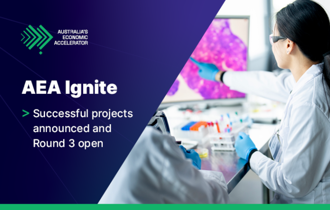 AEA Ignite Successful projects announced and Round 3 open