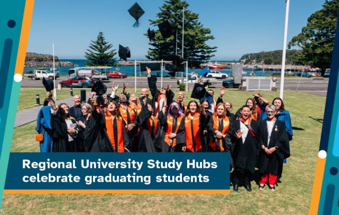 Regional University Study Hubs celebrate graduating students