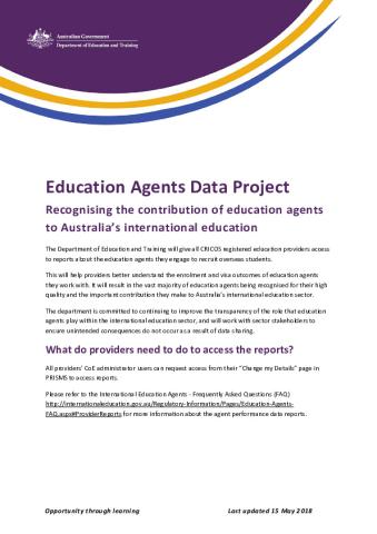 Agents reports fact sheet - May 2018.pdf