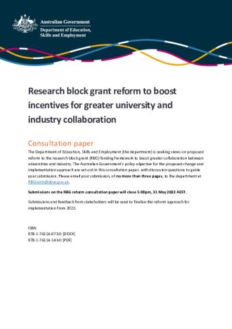 Research block grant reform to boost incentives for greater university and industry collaboration.pdf