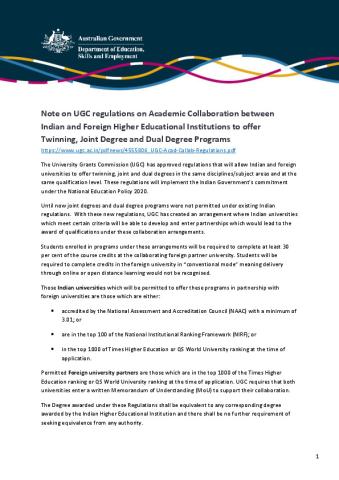 Note on UGC regulations on Academic Collaboration between Indian and Foreign Higher Educational Institutions.pdf