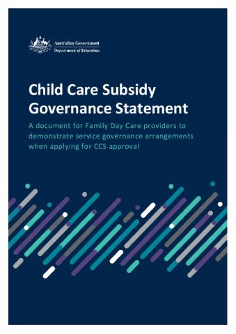 Child Care Subsidy Governance Statement – Family Day Care.pdf