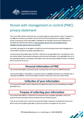 EFT Exception PMC Privacy Statement.pdf