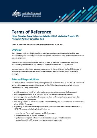 HERC IP FAC ToR - August 2023.pdf