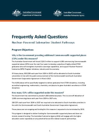 Nuclear-Powered Submarine Student Pathways FAQs.pdf