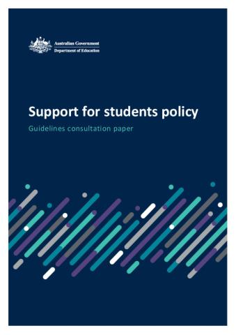 Support for Students Policy consultation paper - 16 Aug 2023.pdf