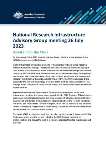 NRIAG Meeting 3 Chair Update 26 July 2023.pdf
