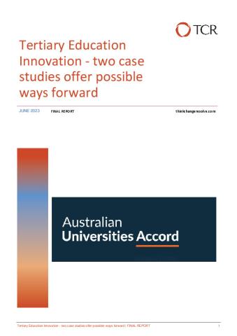 Tertiary Education Innovation - two case studies offer possible ways forward.pdf