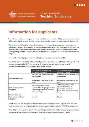Commonwealth Teaching Scholarships Applicant Fact Sheet.pdf