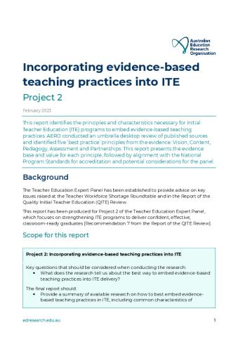 Incorporating evidence-based teaching practices into ITE (AERO).pdf