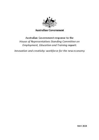 AGR - Inquiry into innovation and creativity workforce for the new economy.pdf
