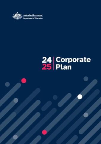 Corporate plan 2024-25 Cover