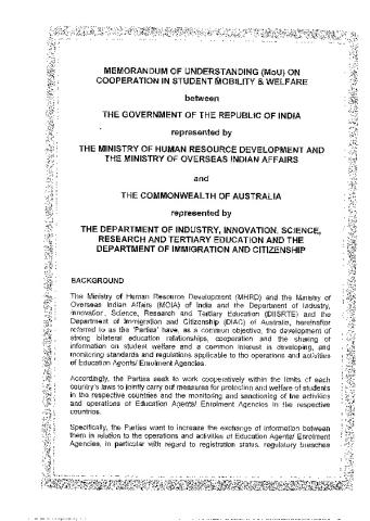 2012 India MoU  Student Mobility and Welfare.pdf