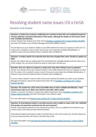 Resolving student name issues USI x HoSA thumbnail