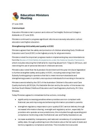 Education Ministers Meeting Communiqué - June 2025.pdf