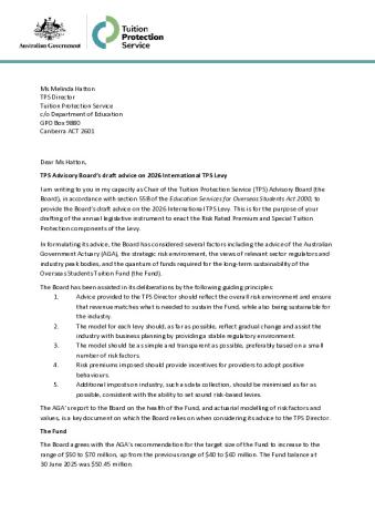 Draft Board Advice to TPS Director on 2026 International TPS Levy Settings.pdf
