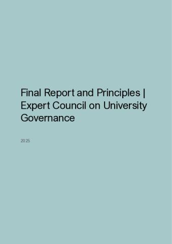 Expert Council on University Governance - Final Report and Principles.pdf