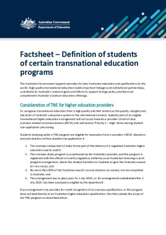 2025-11-05 Refreshed TNE factsheet.pdf