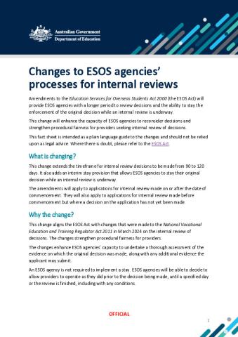 2025 - Fact sheet - Changes to ESOS agencies processes for internal reviews.pdf
