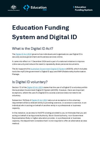 Education Funding System and Digital ID.pdf