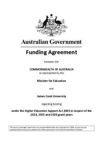 James Cook University - 2024-2026 CGS Funding Agreement.pdf