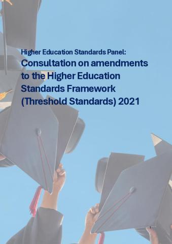 Higher Education Standards Framework (Threshold Standards) HESP Consultation Paper.pdf